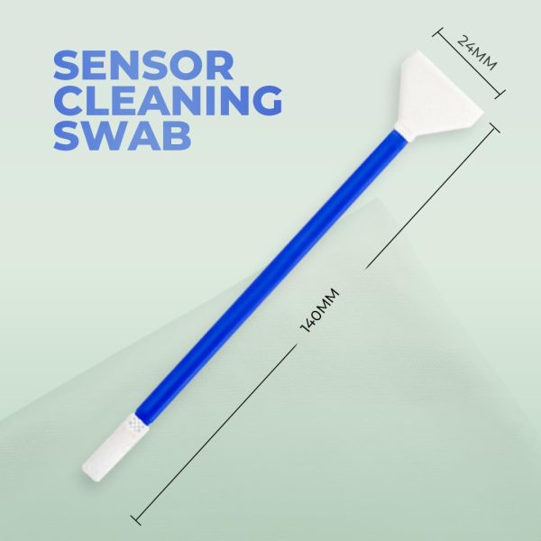 REFLEX CAMERA 8 Piece Camera Sensor Cleaning Kit 6 Full Frame Double end Swabs, 5ml Cleaner, Micro Fiber Cloth, Residue-Free Full Frame Cleaning Kit for Sony, Canon, Nikon DSLR and Mirrorless Cameras - Image 2